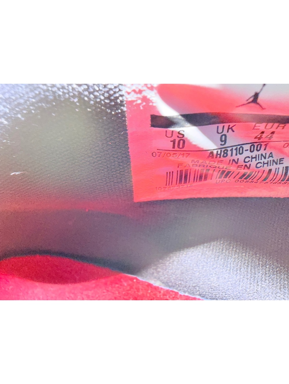๐ Air Jordan Ultra Fly 2 Low Black Infrared AH8110-023 Men's 10 Bred Basketball - Picture 4 of 11